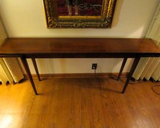 Mid-century hall table