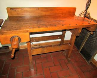 Antique Christiansen Chicago work table