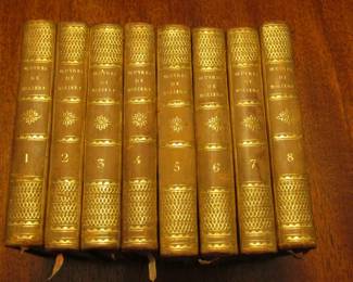 Moliere 8 vol set circa 1813