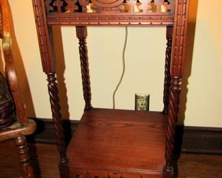 Beautiful carved occasional table