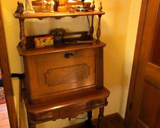 Antique 1880 writing desk