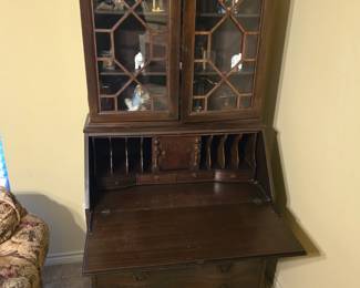 Vintage secretary desk.