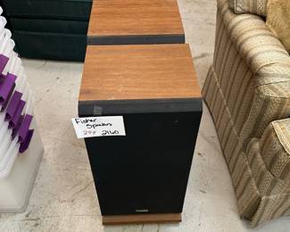 2 Fisher Speakers