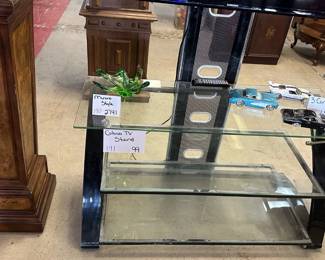 Glass TV Stand