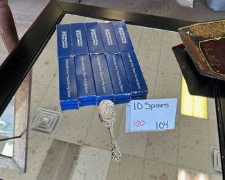 Silver Plated Spoons