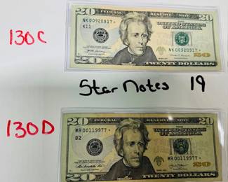 Star Note Bills