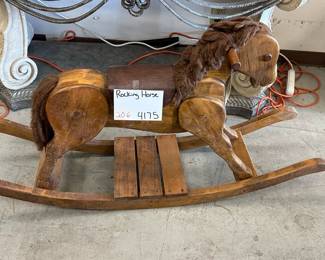 Wooden Rocking Horse