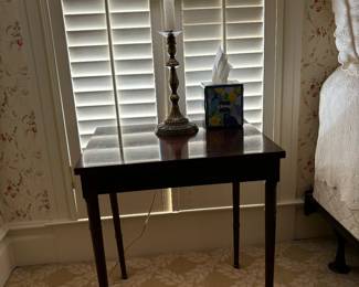 Small mahogany table