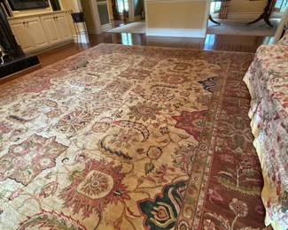 12 x 16'6" hand tufted wool area rug, Soleil