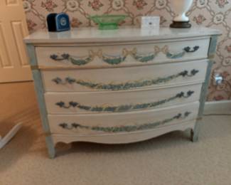 Hand painted dresser