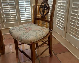 Pair of side chairs 