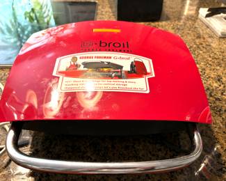 George Forman indoor broiler