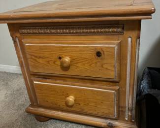 Matching night stand