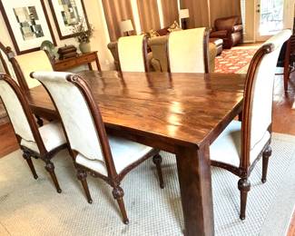 Extraordinary dining set - Sold separately