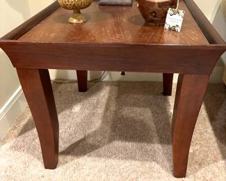 Pair MCM side tables tables