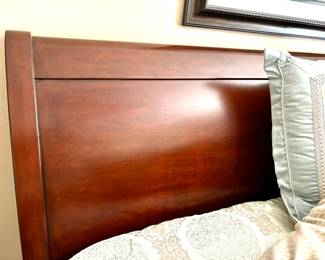 Close up of headboard