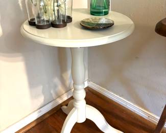 White side table