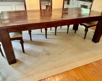 Impressive table made from one tree