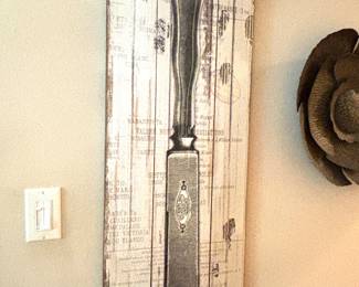 Pair of knife and fork panels