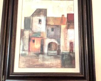 Silvia Vassilla signed canvas print