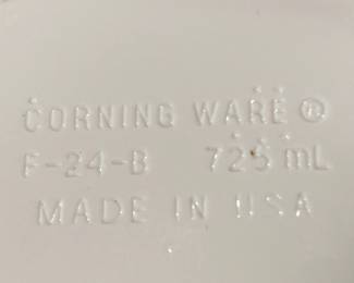 Corning Ware - made in the USA