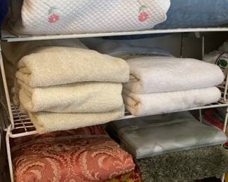 More sheets and blankets