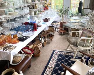 A patio full of selections