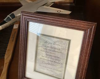 Framed - "When You Retire"