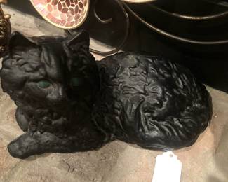 Rare find - antique Hubley cat cast iron doorstop
