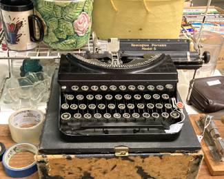 Vintage typewriter
