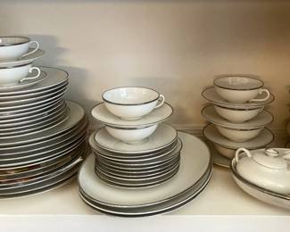 51 pieces of Franciscan china
