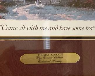 "Come sit with me and have some tea."