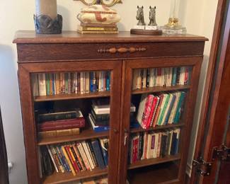 Bookcase and more books