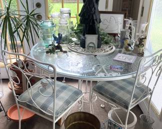 Patio table & chairs