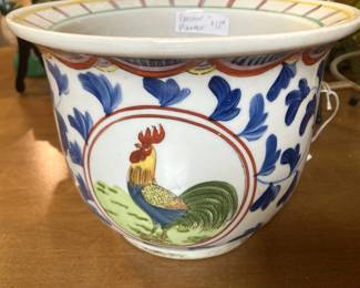 Rooster planter