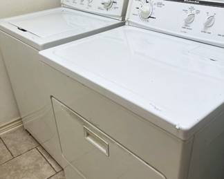 KitchenAid washer & dryer