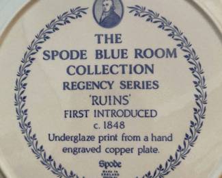 The Spode Blue Room Collection "Ruins" - Regency Series