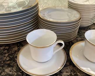 60 pieces of Sheffield "Regency Gold"