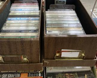 More cassettes and books