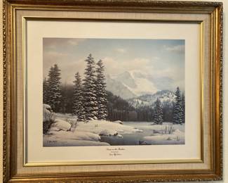 "Snow in the Rockies" by Mark Pettit