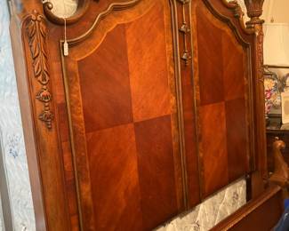 Queen headboard and footboard