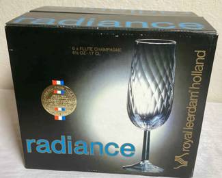 Radiance Royal Leerdam Holland Flute Champagne