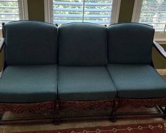 Feudal Oak Jamestown Sofa Rare Find BuyItNow $700 Reserve $625 BP 10