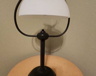 Black Bell Shaped Table Lamp 