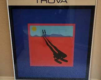 At PaceColumbus Print By Ernest Trova Glass Frame 