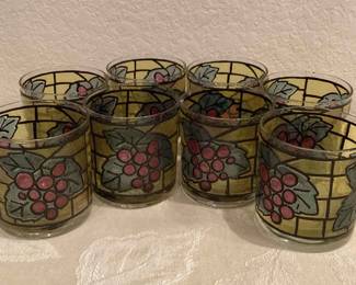 Vintage Libbey Low Ball Glasses 8 pcs