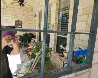 Window Pane Outdoor Mirror