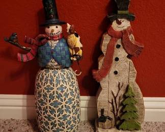 Heartwood Creek Snowman Checkerboard Holiday Harmony  Kirklands Snowman