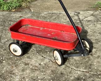 Rex Missile Red Wagon, Ca 1960s