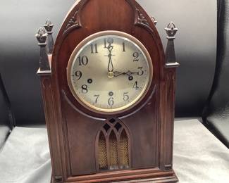 1918 New Haven Co Mantle Steeple Clock